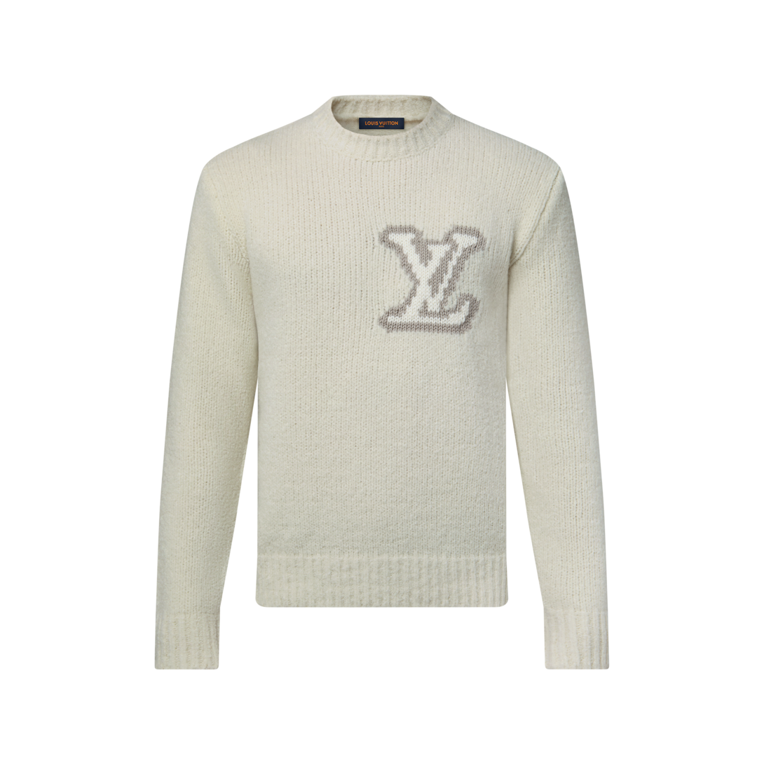 Suéter LV Intarsia - Dia dos Namorados para Ele | LOUIS VUITTON ®